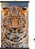 Настенный пленочный обогреватель серия животные "Серьезный леопард"