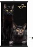Настенный пленочный обогреватель серия коты "Черные кошки"