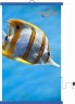 Настенный пленочный обогреватель серия подводный мир "Рыбка с желтыми полосами"